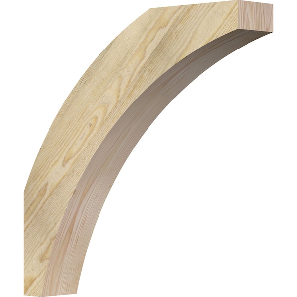 Ekena Millwork 4"W x 22"D x 22"H Thorton Rough Sawn Knee Brace, Douglas Fir BRC04X22X22THR00RDF - main